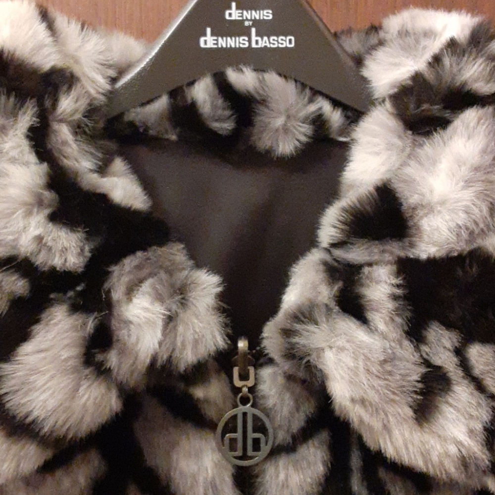 Faux fur coat